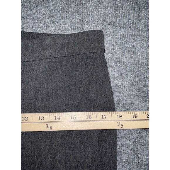 Lauren Ralph Lauren Pants Womens Size 6 Gray Zipper Bootcut Ankle - Picture 4 of 10